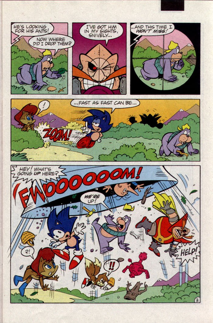 Sonic - Archie Adventure Series June 1995 Page 3